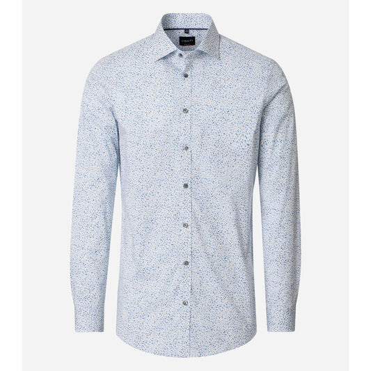 BODY FIT MINI FLORAL PRINT-MENS DRESS SHIRTS-VENTI-JB Evans Fashions & Footwear