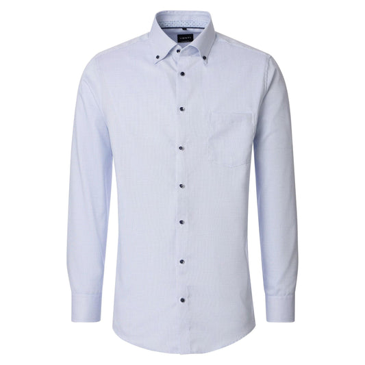 BODY FIT MINI STRIPE-MENS DRESS SHIRTS-VENTI-JB Evans Fashions & Footwear