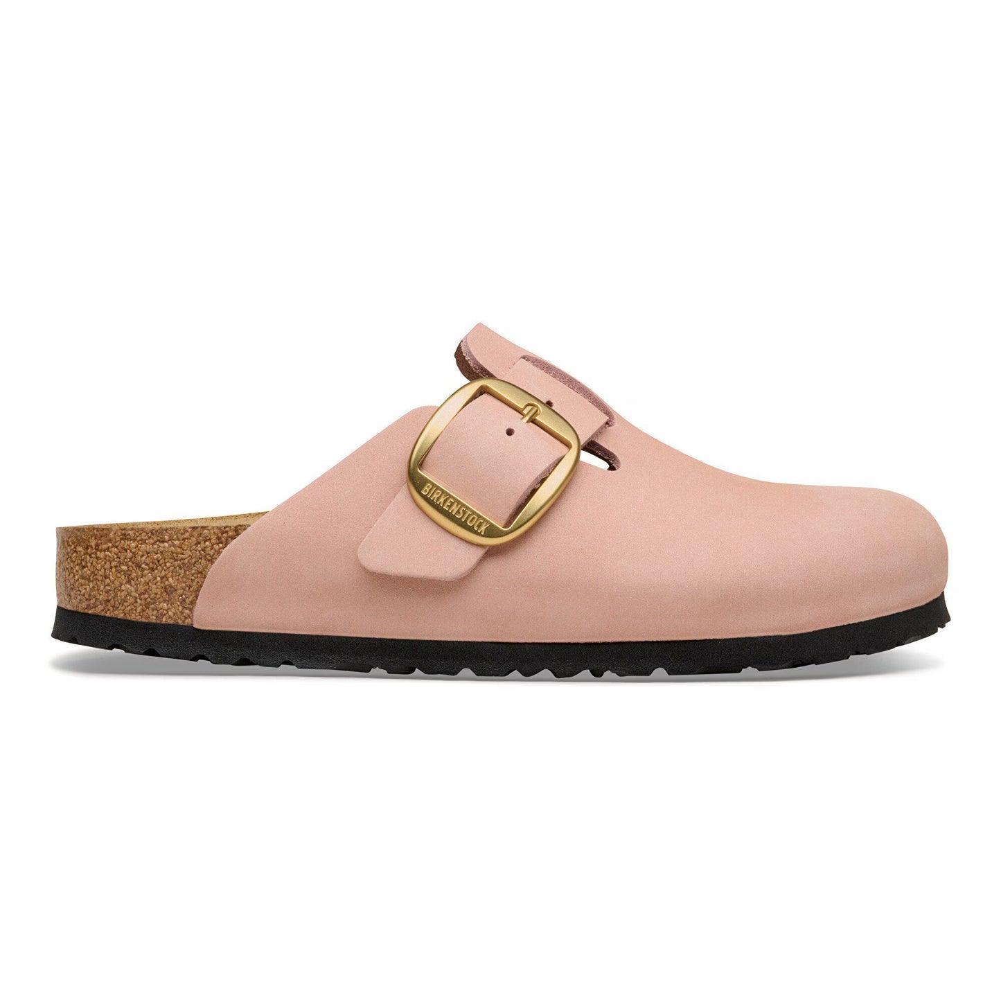 BOSTON BIG BUCKLE SOFT PINK N-LADIES SANDALS-BIRKENSTOCK-JB Evans Fashions & Footwear
