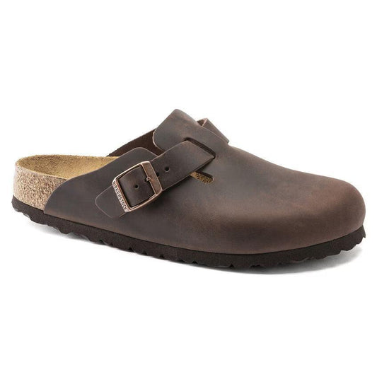 BOSTON OILED LEATHER SFB HABANA R-MENS CASUAL FOOTWEAR-BIRKENSTOCK-JB Evans Fashions & Footwear