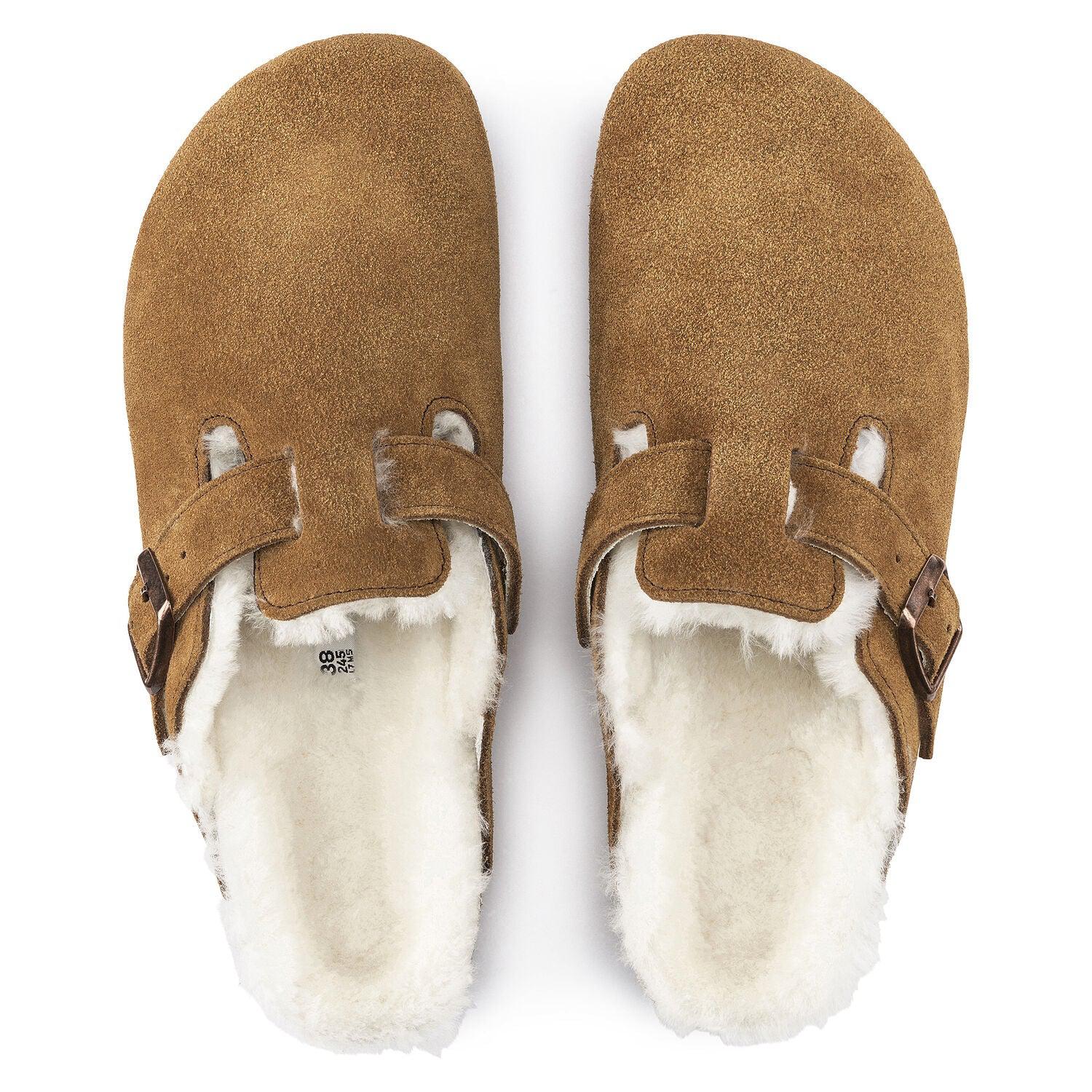 BOSTON SHEARLING-LADIES SANDALS-BIRKENSTOCK-JB Evans Fashions & Footwear