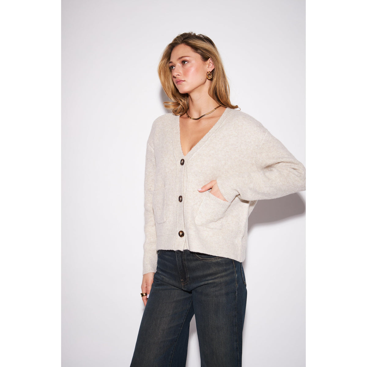 BRAXTON CARDIGAN-LADIES SWEATERS & KNITS-JOHN & JENN-JB Evans Fashions & Footwear