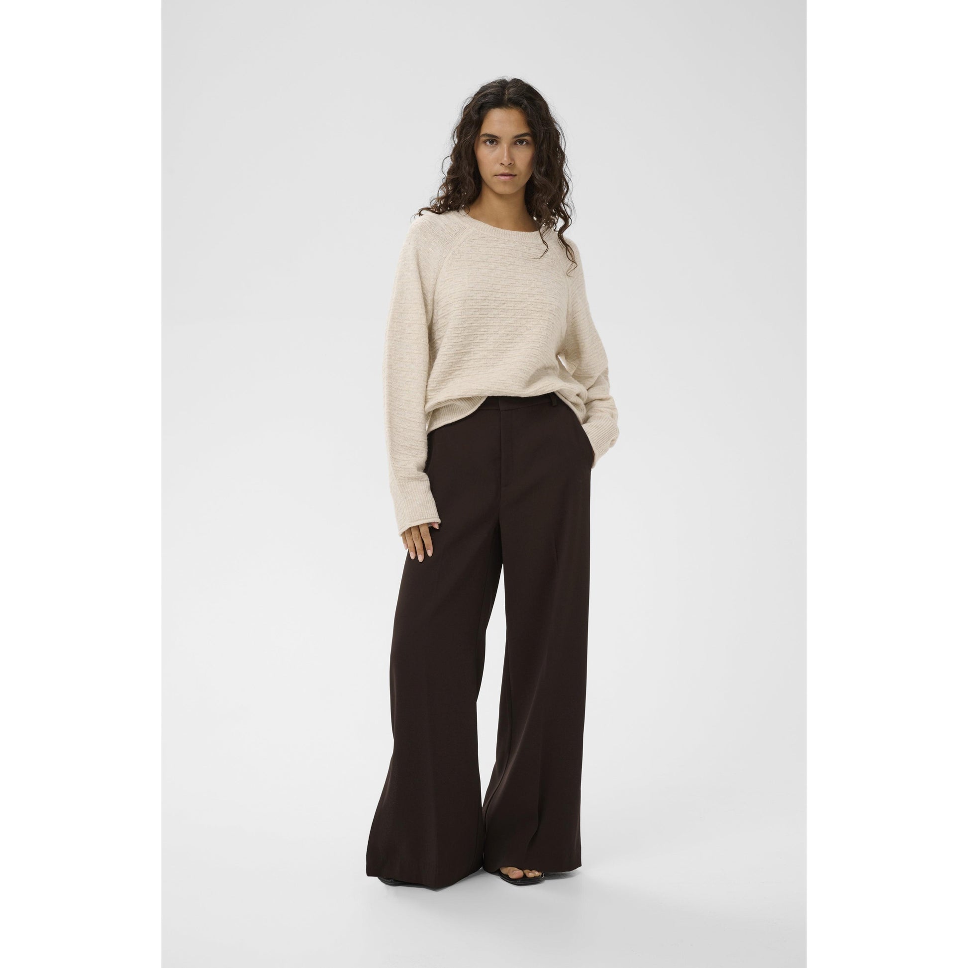 BRIEZ SLIT PANTS-LADIES DRESS PANTS-INWEAR-JB Evans Fashions & Footwear