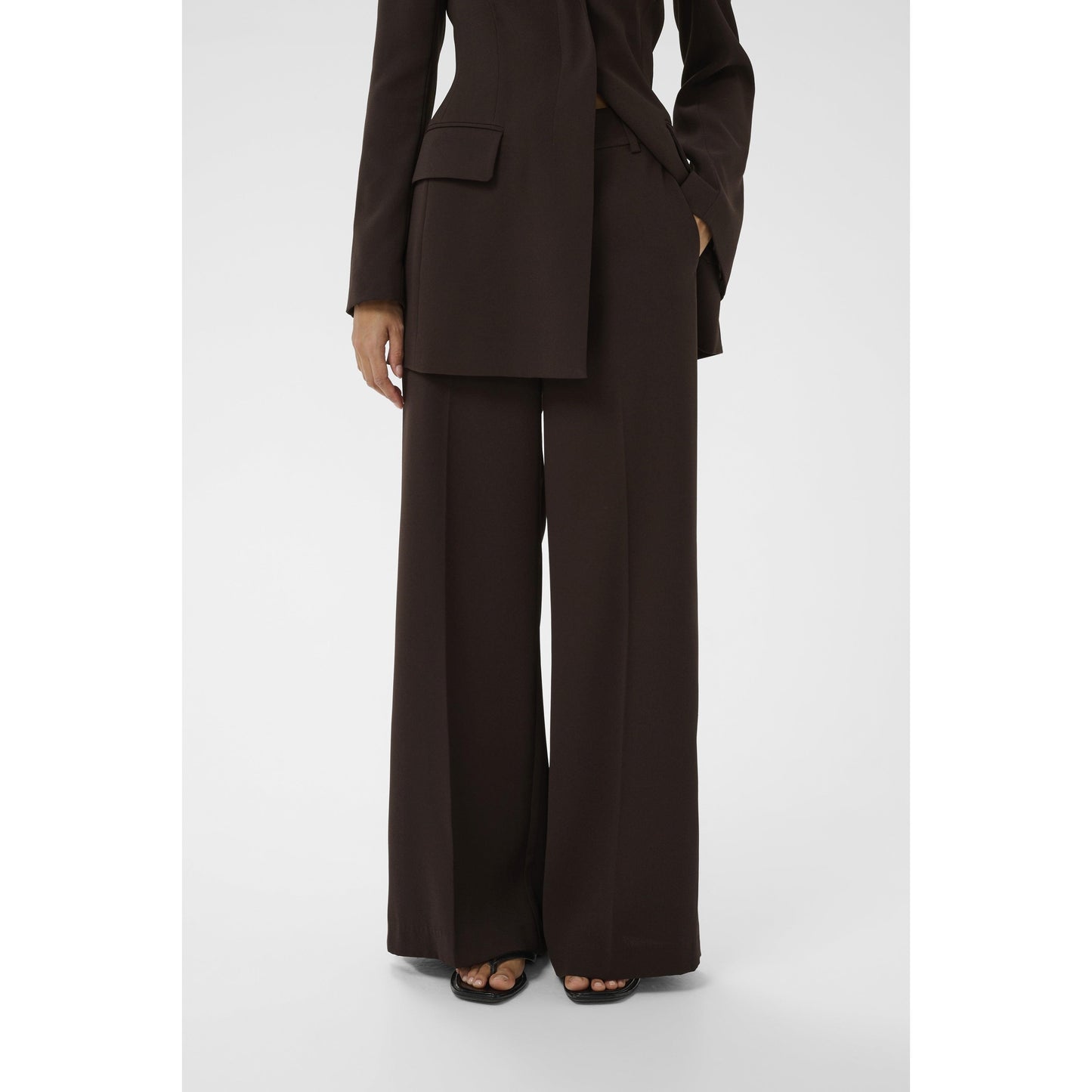 BRIEZ SLIT PANTS-LADIES DRESS PANTS-INWEAR-JB Evans Fashions & Footwear