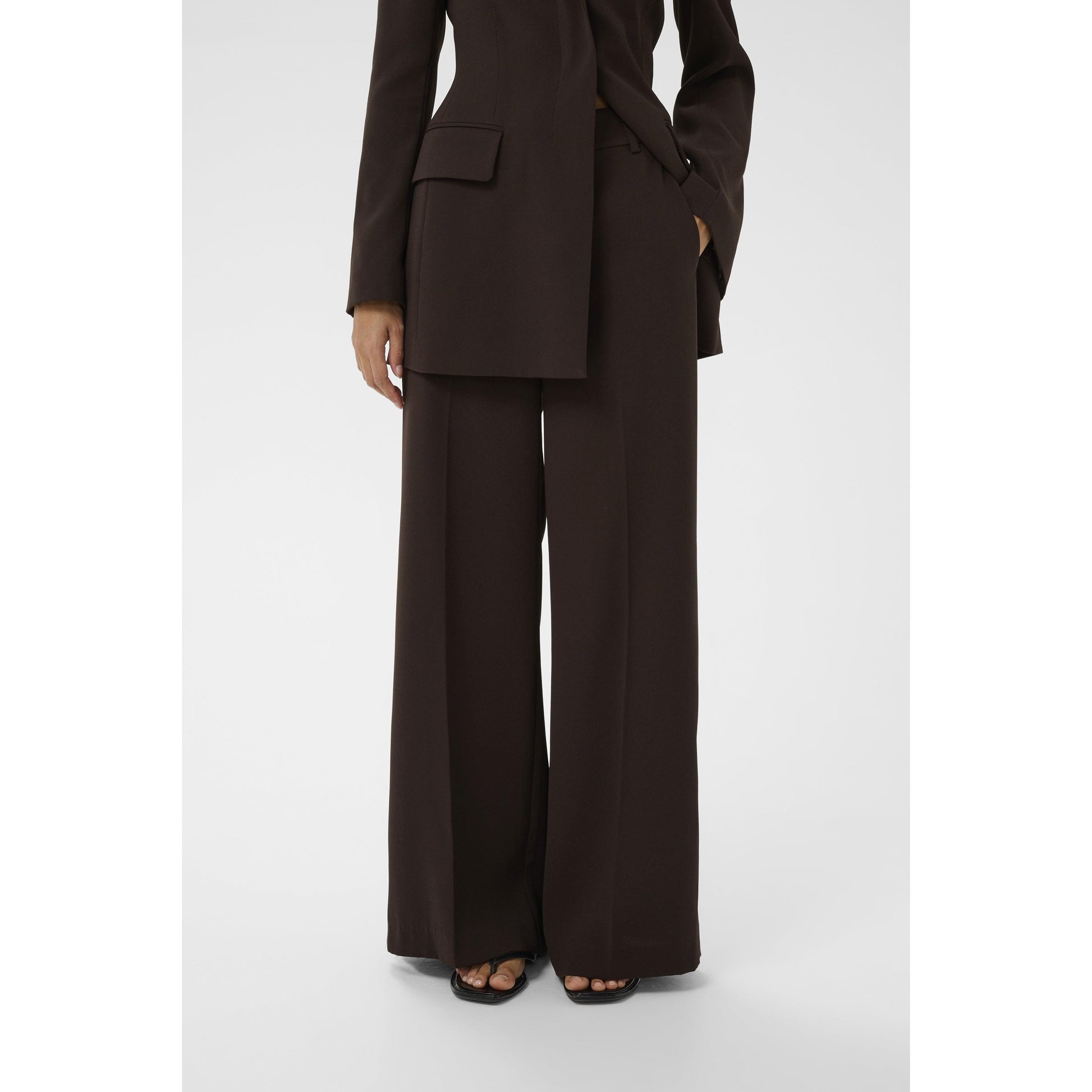 BRIEZ SLIT PANTS-LADIES DRESS PANTS-INWEAR-JB Evans Fashions & Footwear