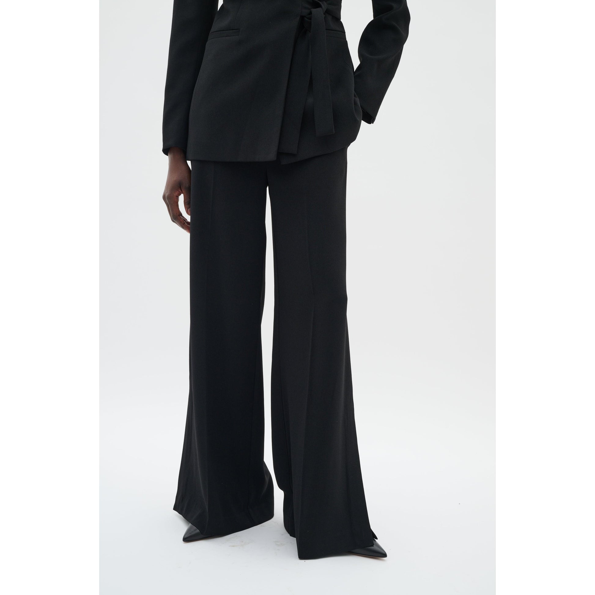 BRIEZ SLIT PANTS-LADIES DRESS PANTS-INWEAR-JB Evans Fashions & Footwear