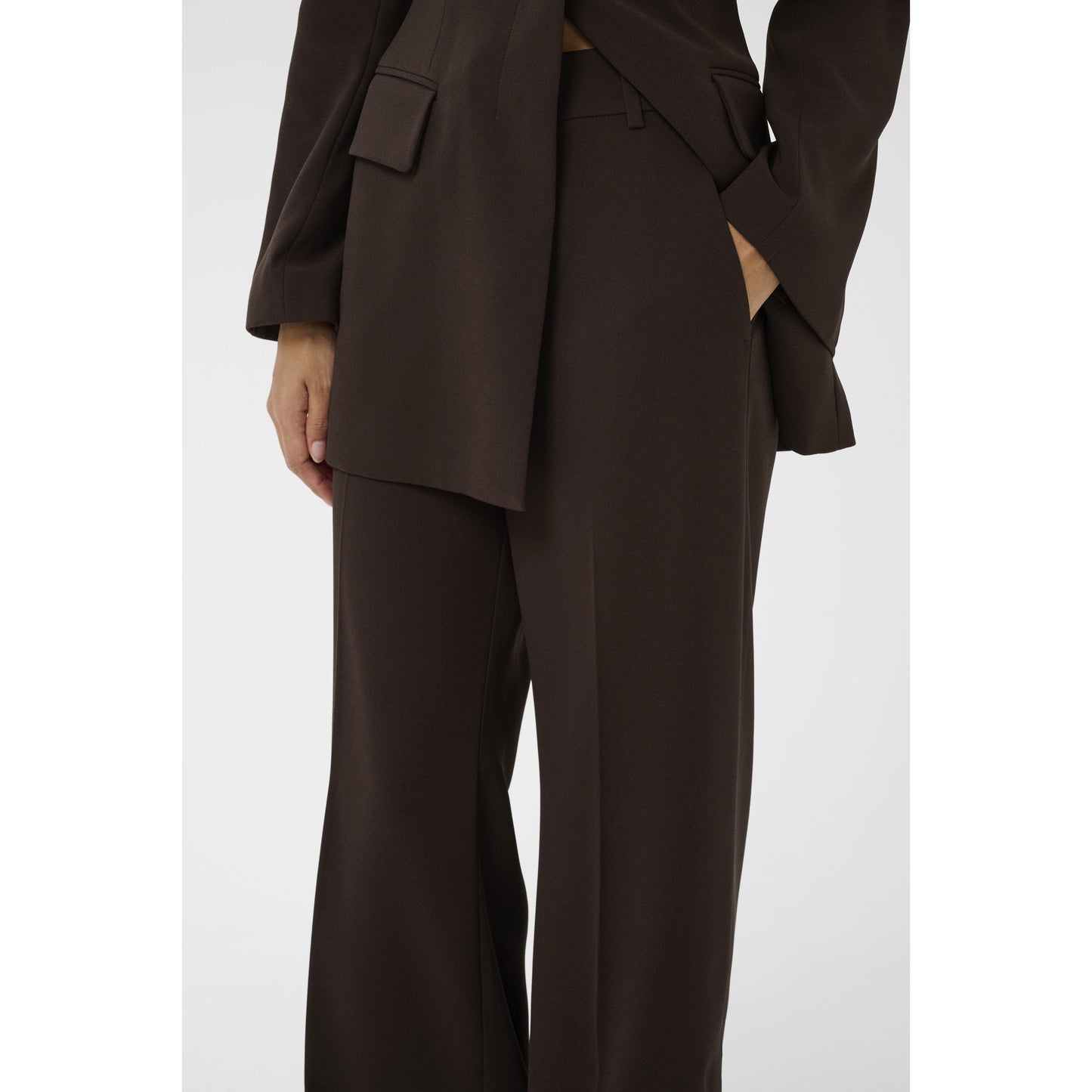 BRIEZ SLIT PANTS-LADIES DRESS PANTS-INWEAR-JB Evans Fashions & Footwear