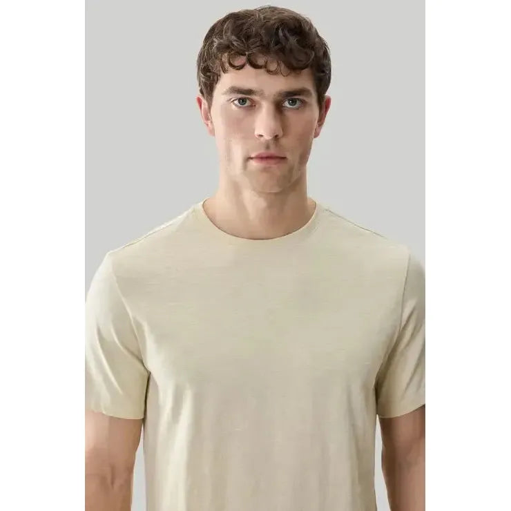 BRIGHTWOOD SS SLUB T-SHIRT-MENS T-SHIRTS & POLO'S-ROBERT BARAKETT-JB Evans Fashions & Footwear