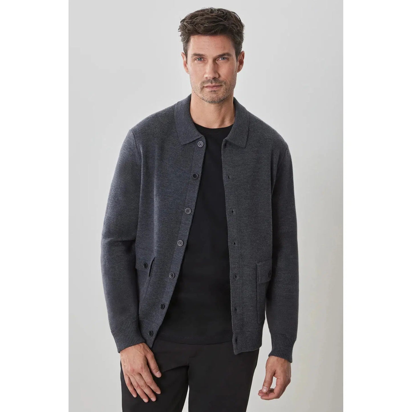 BRISTOL CARDIGAN-MENS SWEATERS & KNITS-ROBERT BARAKETT-JB Evans Fashions & Footwear