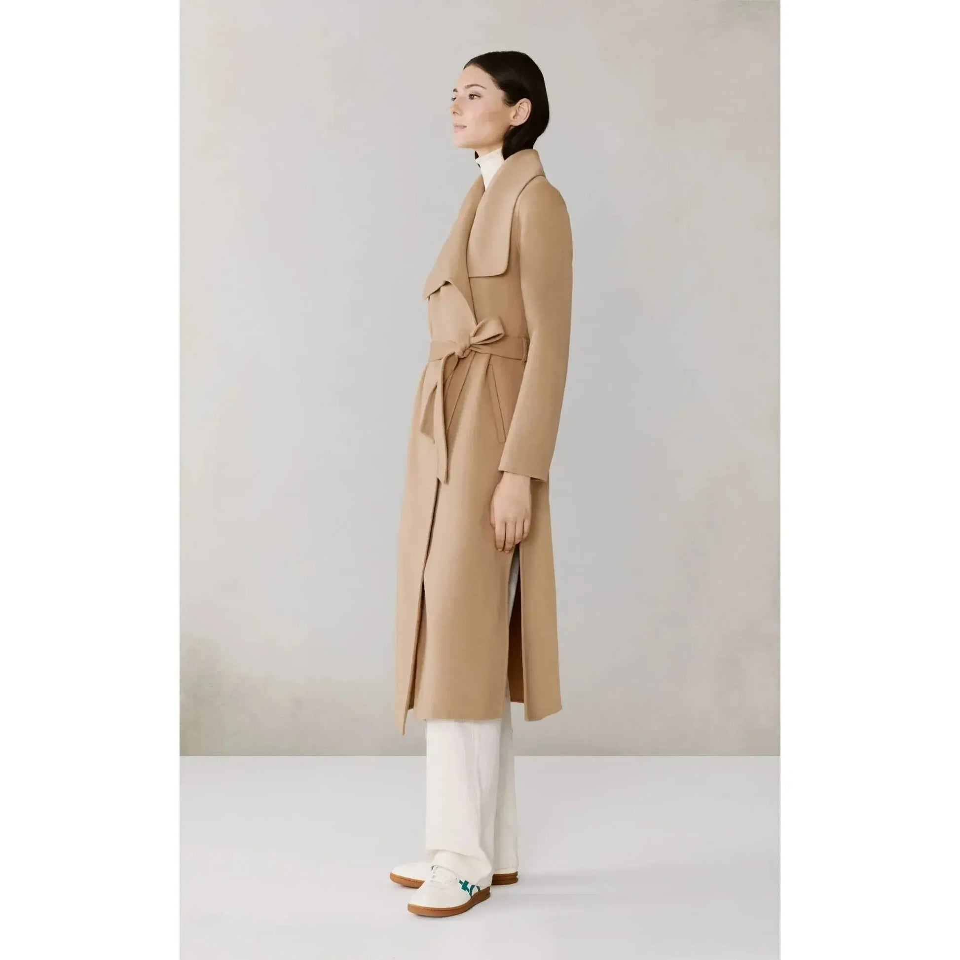 BRITTA DOUBLE FACE WOOL COAT-LADIES LIGHTWEIGHT COATS & JACKETS-SOIA & KYO-JB Evans Fashions & Footwear