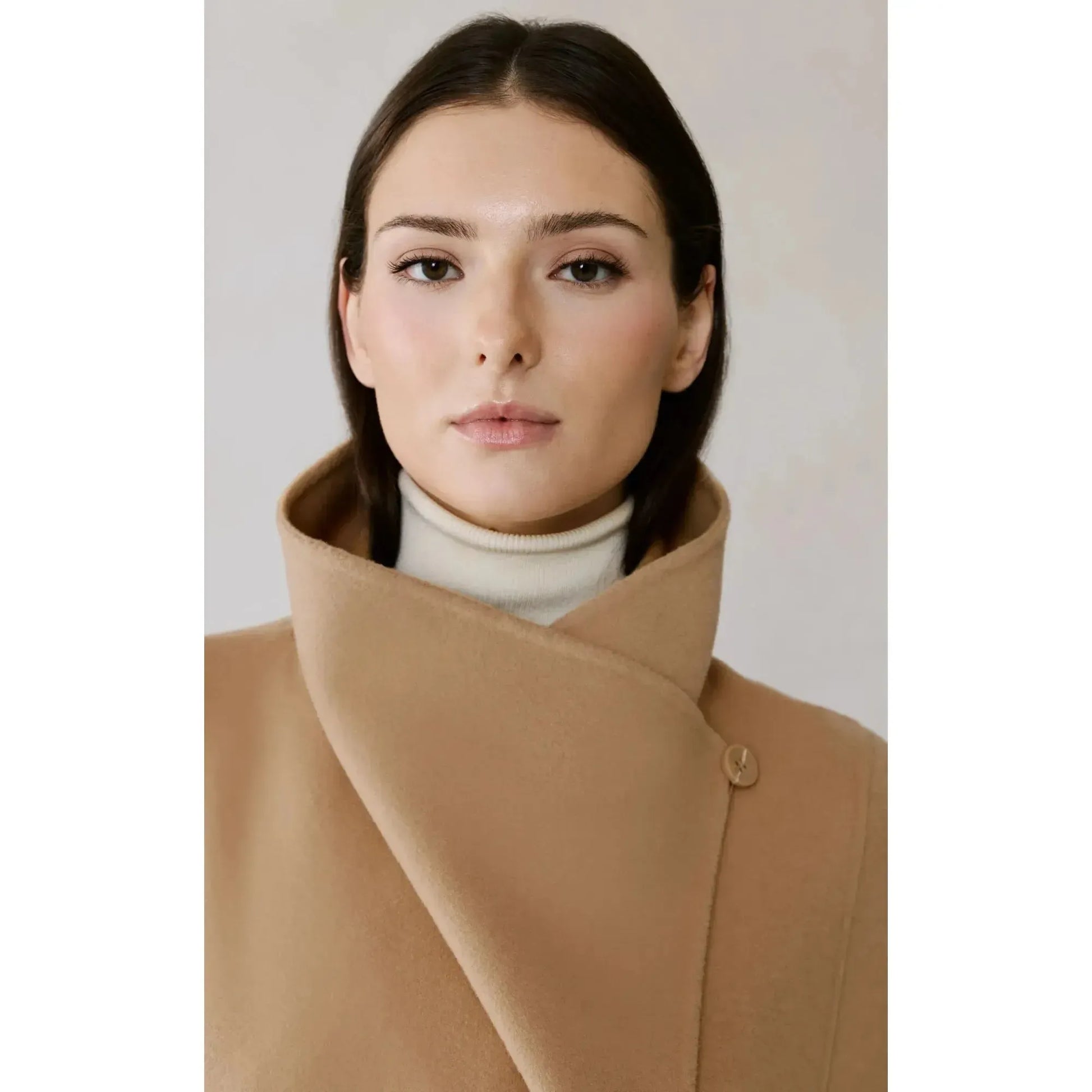 BRITTA DOUBLE FACE WOOL COAT-LADIES LIGHTWEIGHT COATS & JACKETS-SOIA & KYO-JB Evans Fashions & Footwear