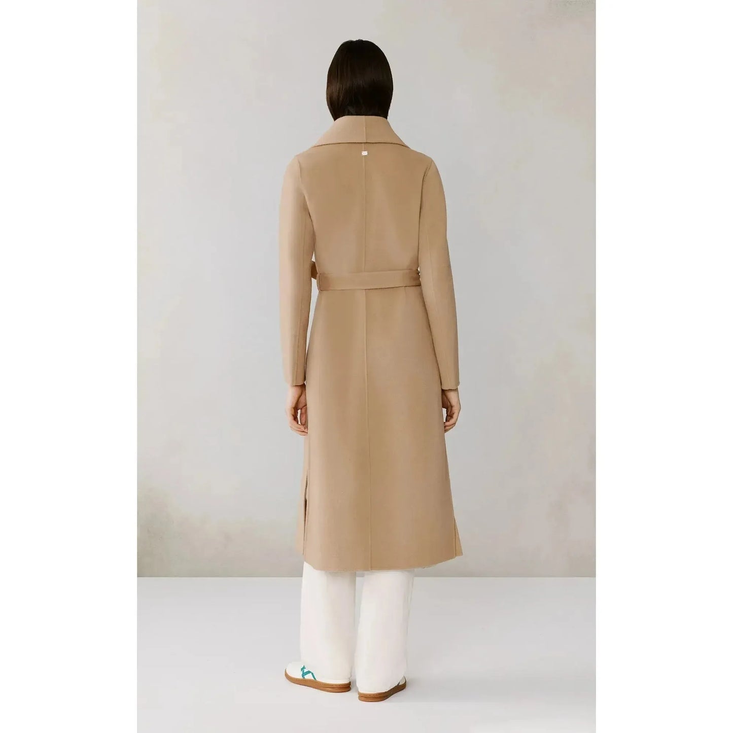 BRITTA DOUBLE FACE WOOL COAT-LADIES LIGHTWEIGHT COATS & JACKETS-SOIA & KYO-JB Evans Fashions & Footwear