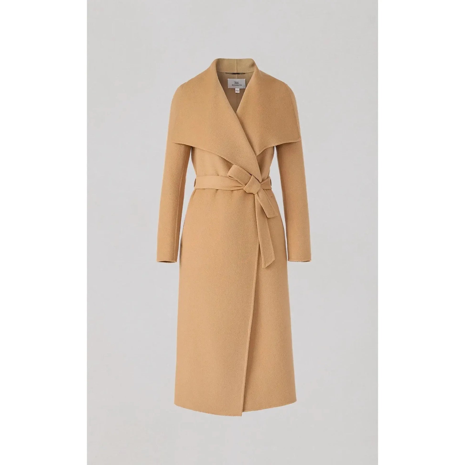 BRITTA DOUBLE FACE WOOL COAT-LADIES LIGHTWEIGHT COATS & JACKETS-SOIA & KYO-JB Evans Fashions & Footwear