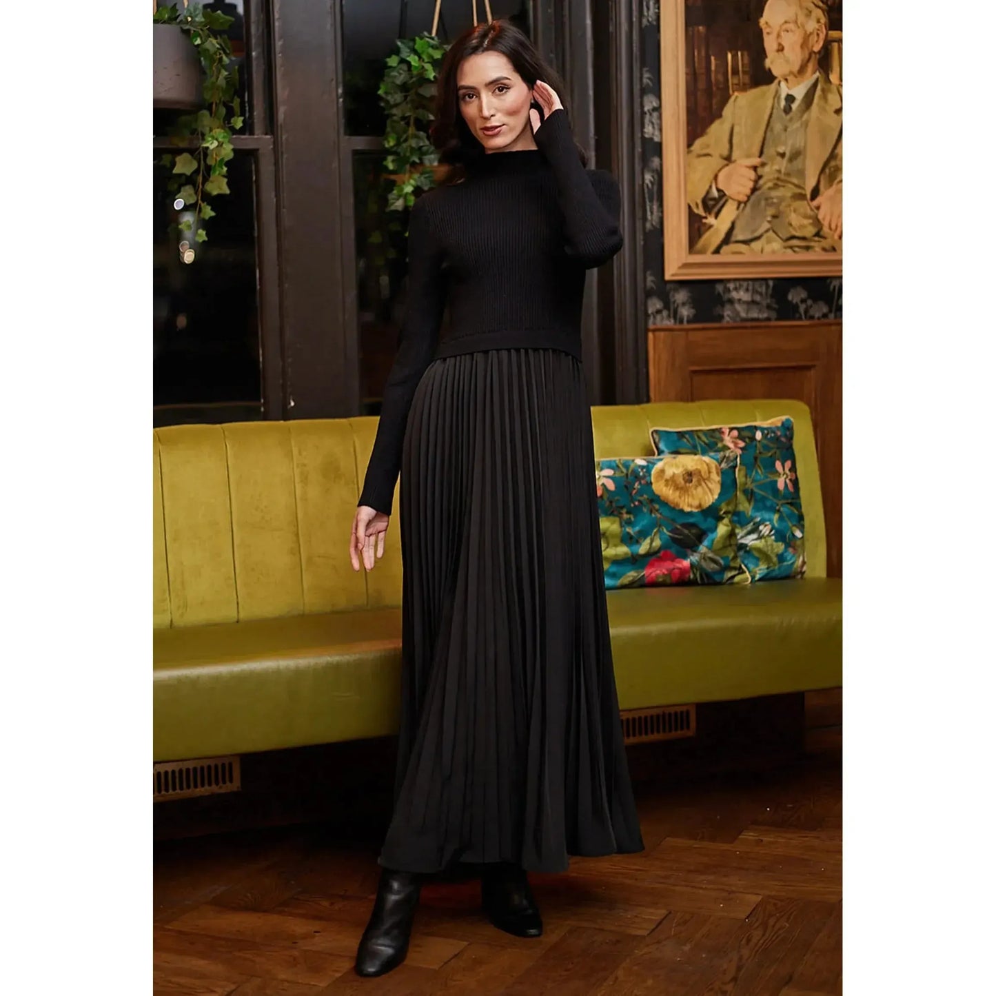 BROMPTON DRESS-LADIES DRESSES & JUMPERS-ANGELEYE-JB Evans Fashions & Footwear