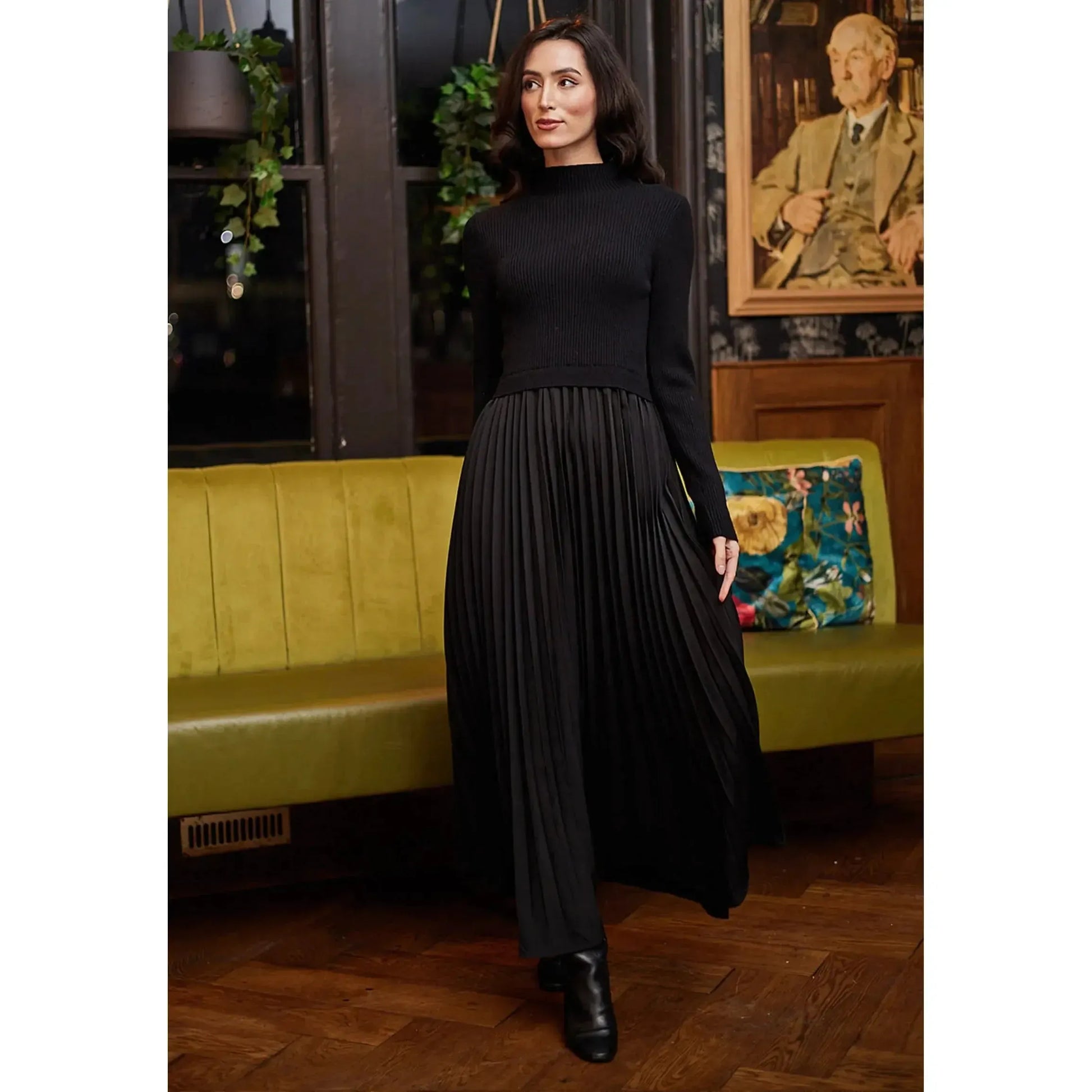 BROMPTON DRESS-LADIES DRESSES & JUMPERS-ANGELEYE-JB Evans Fashions & Footwear