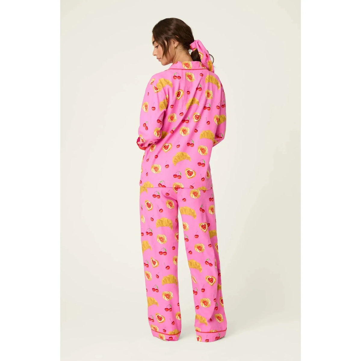 BRUNCH CLUB HERITAGE FLANNEL PJ SET-LADIES LOUNGE & SLEEPWEAR-PJ SALVAGE-JB Evans Fashions & Footwear