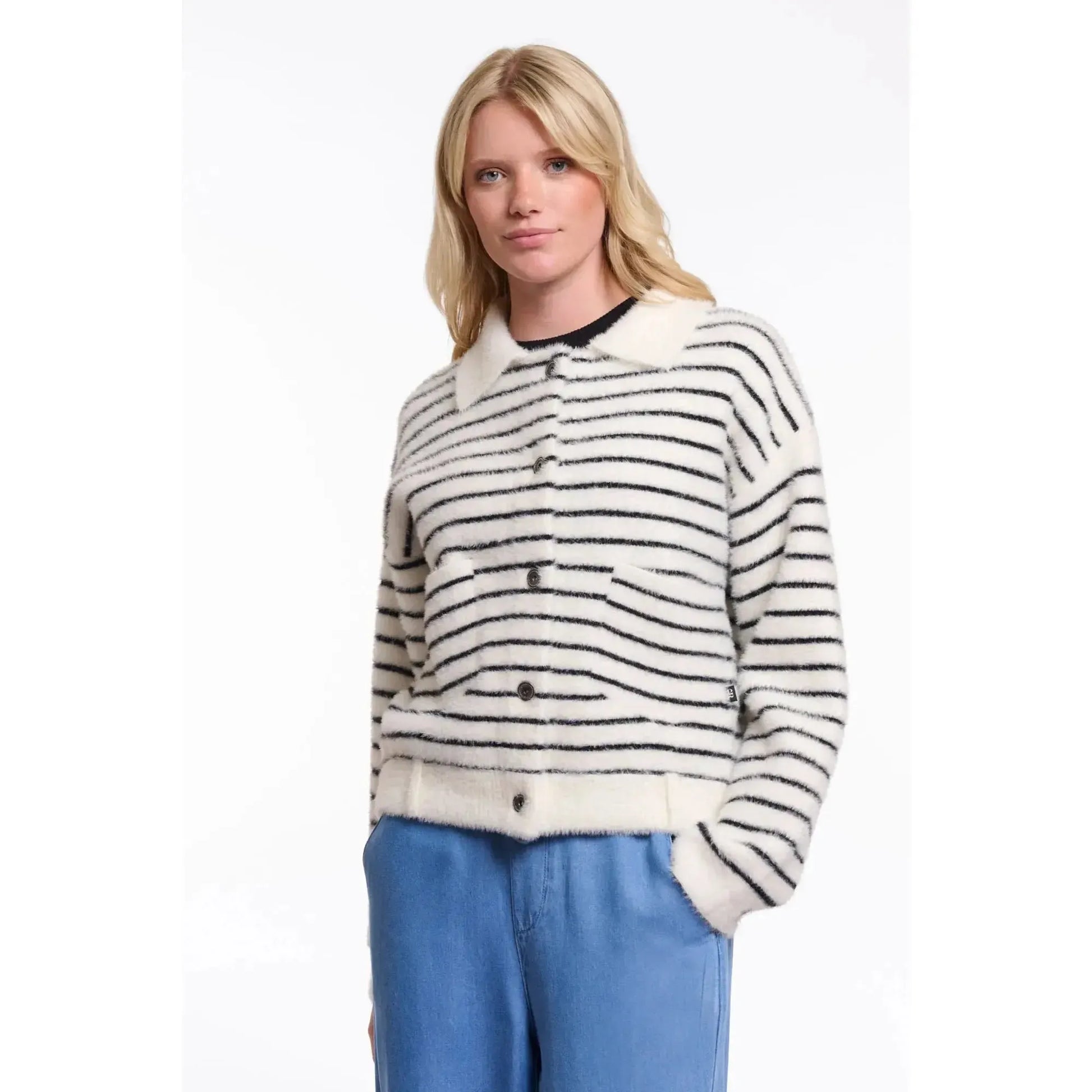 BUBBLY BOXY JACKET-LADIES LIGHTWEIGHT COATS & JACKETS-RINO & PELLE-JB Evans Fashions & Footwear