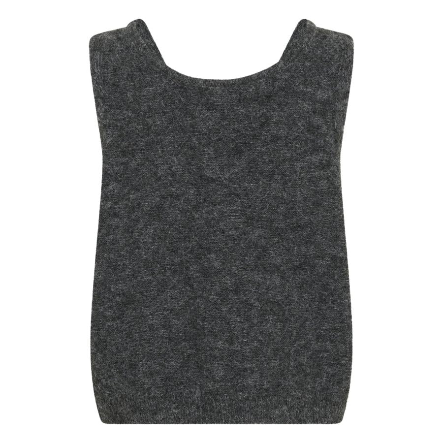 BULP KNIT VEST-LADIES SWEATERS & KNITS-CREAM-JB Evans Fashions & Footwear