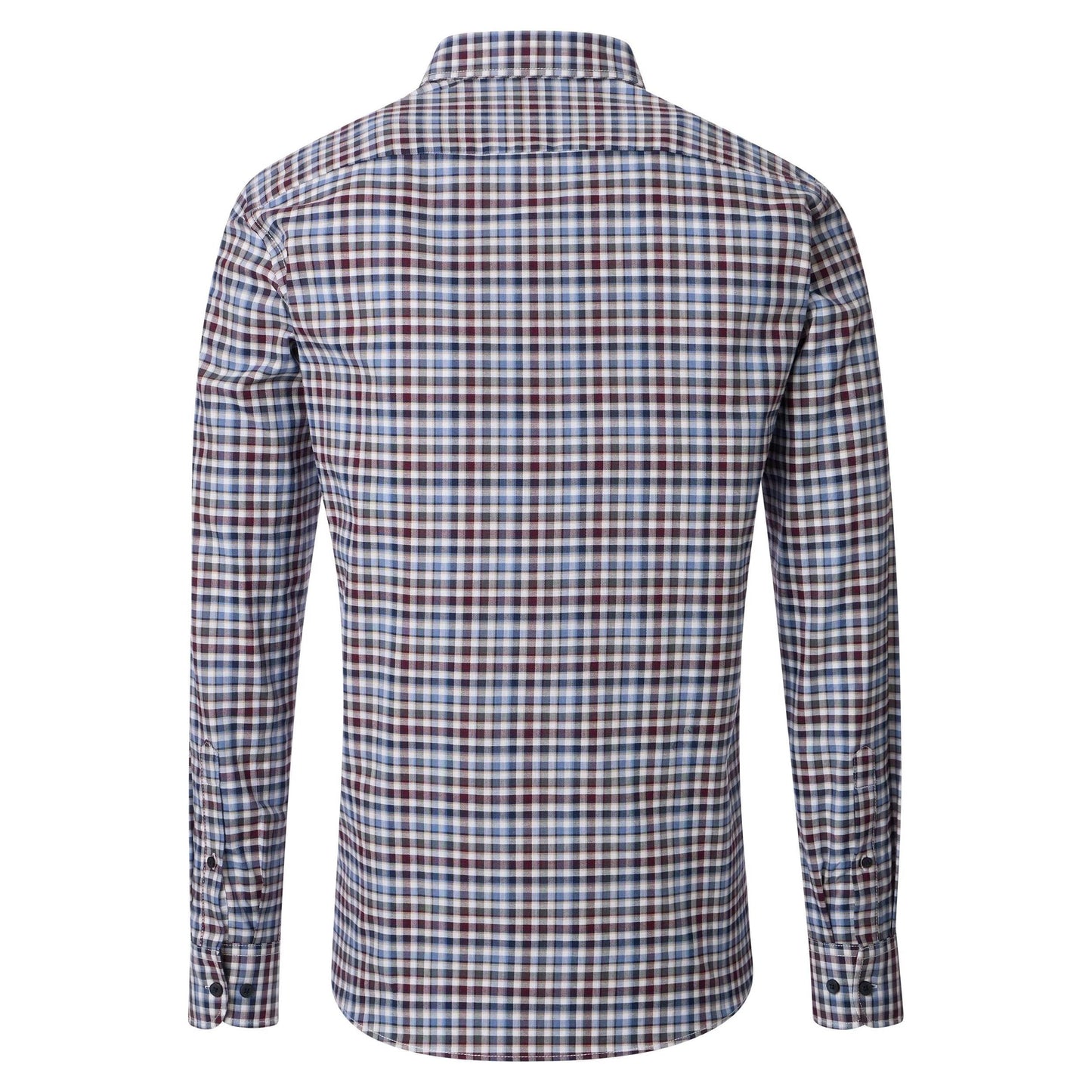B.D CASUAL FIT PRINT SHIRT-MENS SHIRTS-CASA C MODA-JB Evans Fashions & Footwear