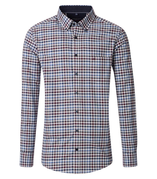 B.D CASUAL FIT PRINT SHIRT-MENS SHIRTS-CASA C MODA-JB Evans Fashions & Footwear