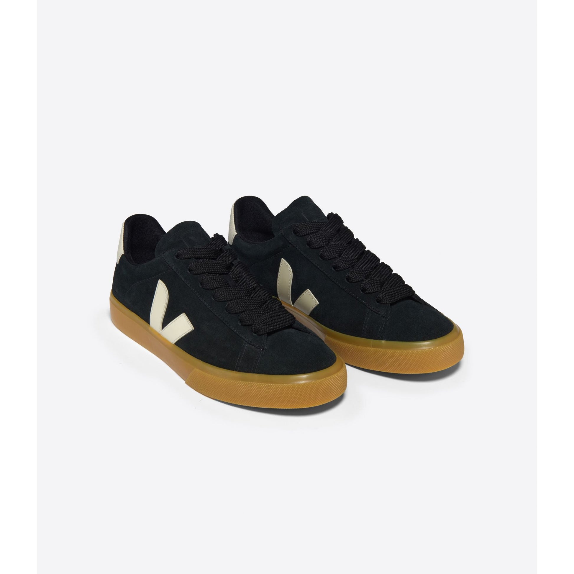 CAMPO BOLD SUEDE BLACK PIERRE-MENS SNEAKERS-VEJA-JB Evans Fashions & Footwear