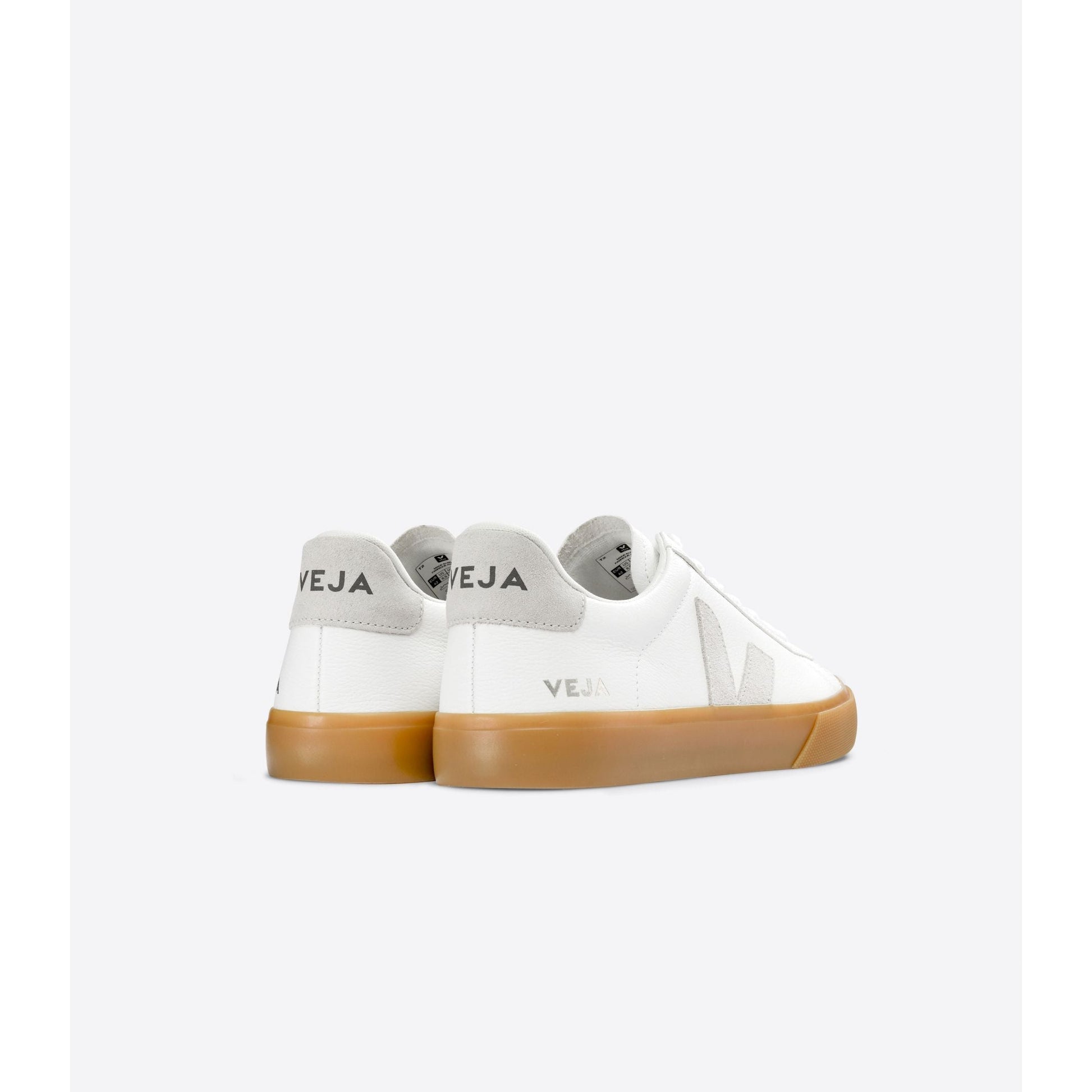 CAMPO WHITE WITH NATURAL SOLE-MENS SNEAKERS-VEJA-JB Evans Fashions & Footwear