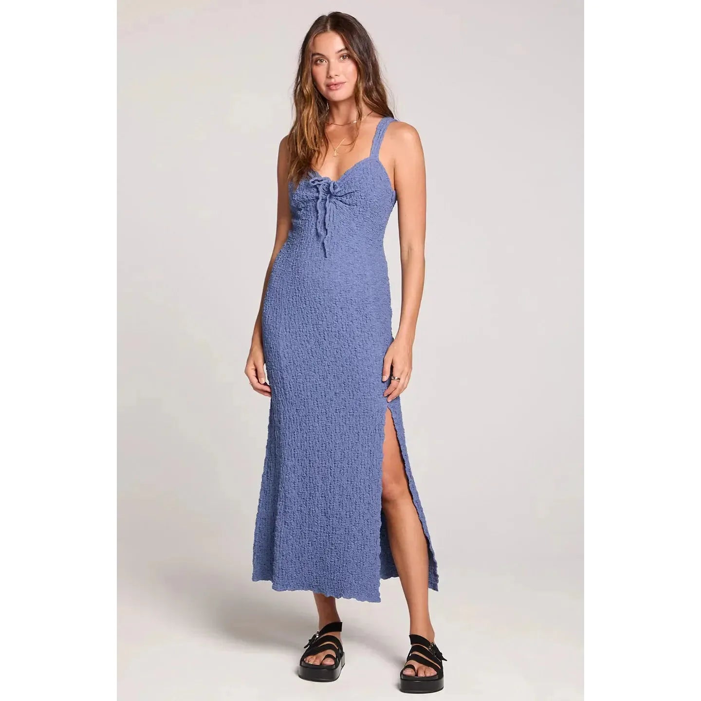 CANNA MIDI DRESS-LADIES DRESSES & JUMPERS-SALTWATER-JB Evans Fashions & Footwear