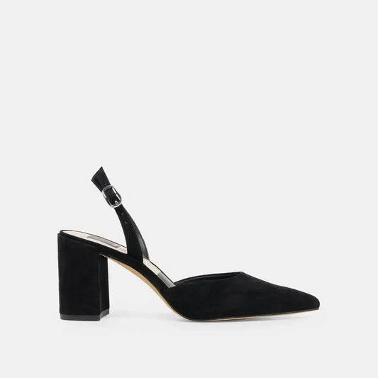 CAREL HIGH BLOCK SUEDE HEEL-DRESS-DOLCE VITA-JB Evans Fashions & Footwear