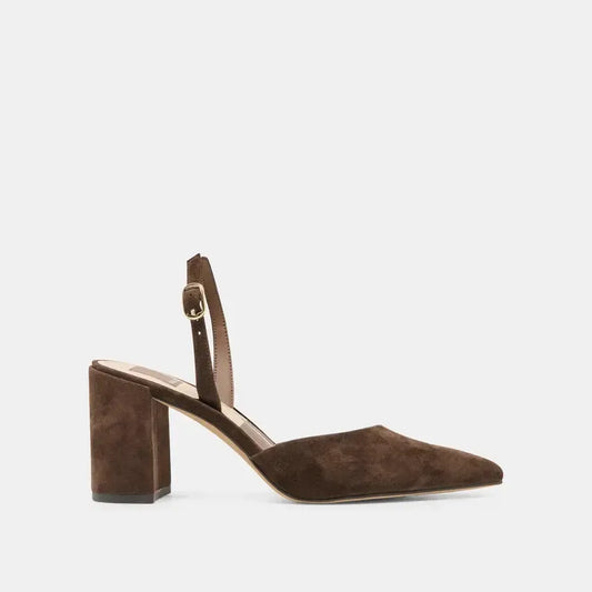 CAREL HIGH BLOCK SUEDE HEEL-DRESS-DOLCE VITA-JB Evans Fashions & Footwear