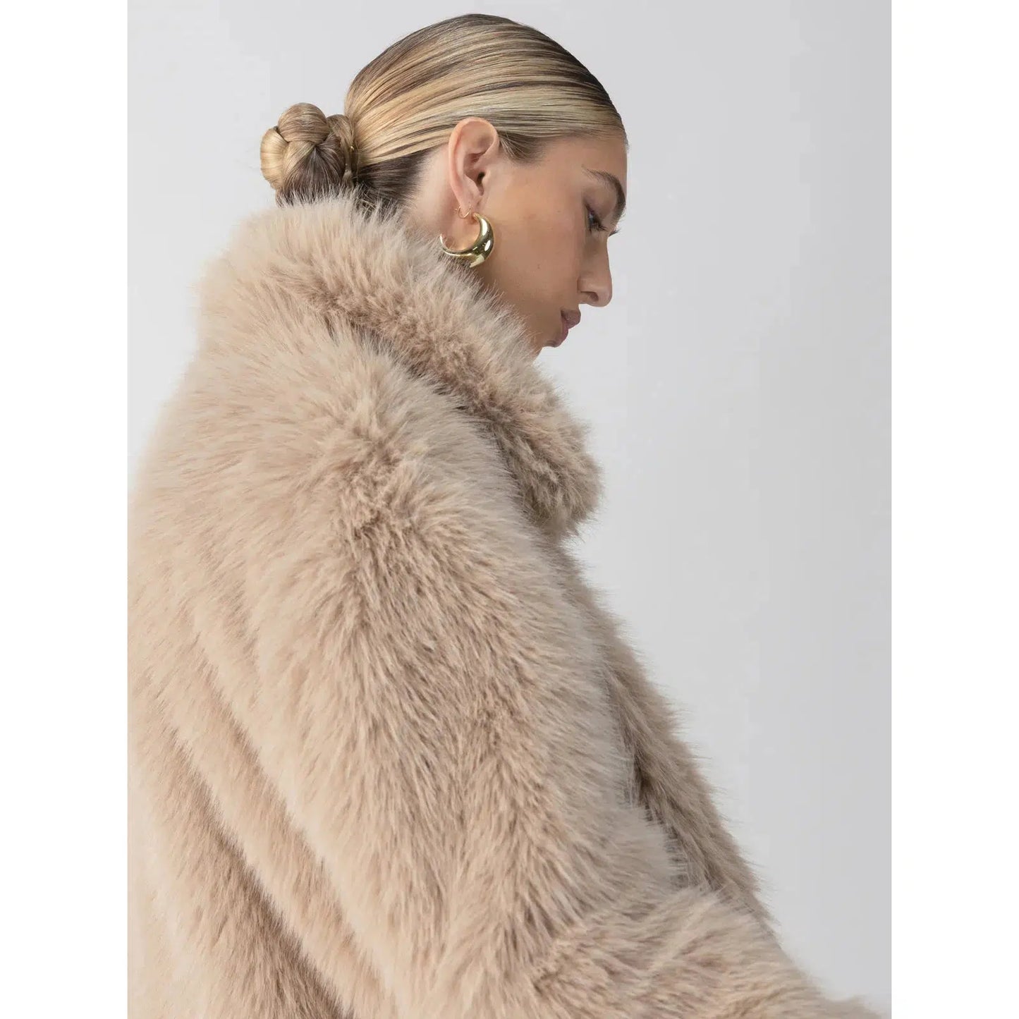 CARMEN FUR COAT-LADIES LIGHTWEIGHT COATS & JACKETS-SANCTUARY-JB Evans Fashions & Footwear