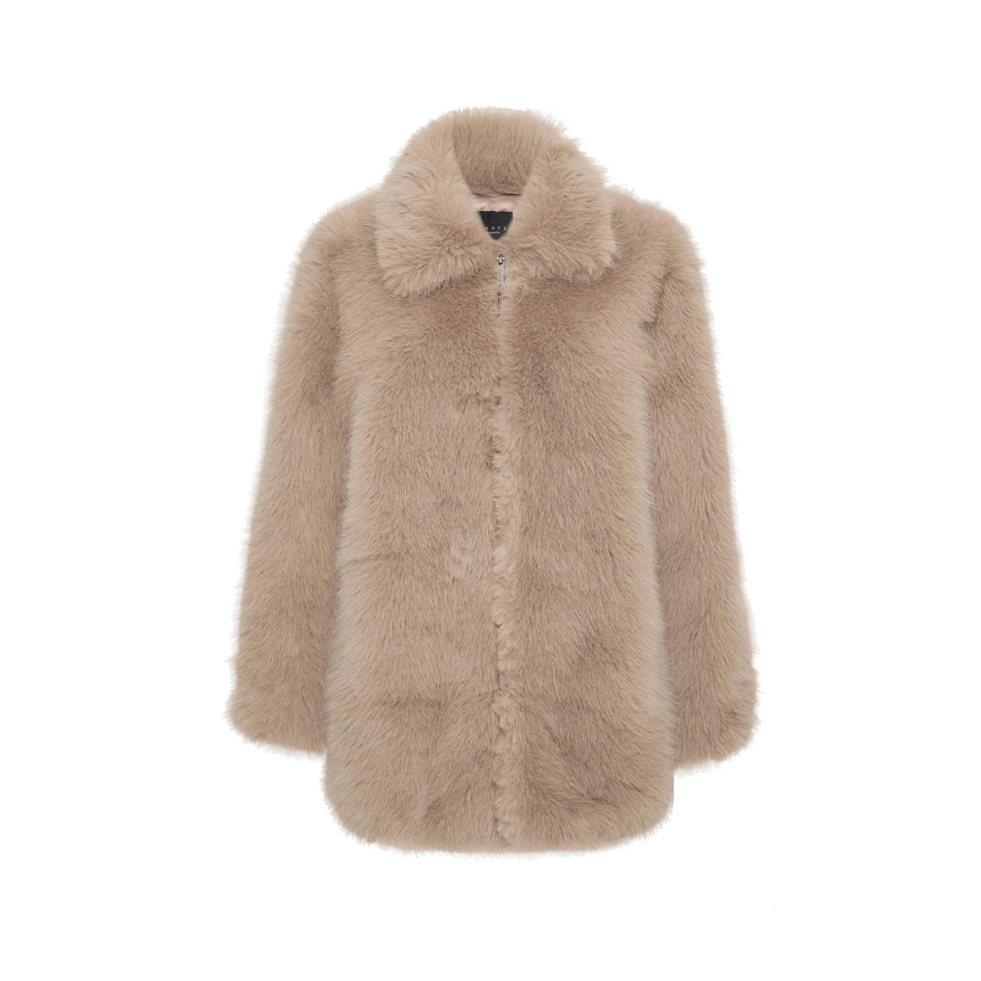 CARMEN FUR COAT-LADIES LIGHTWEIGHT COATS & JACKETS-SANCTUARY-JB Evans Fashions & Footwear