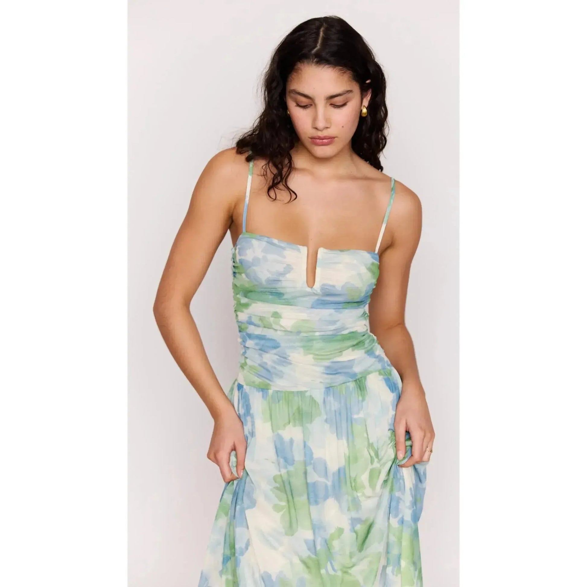 evans maxi dresses CARRIE MESH MAXI DRESS