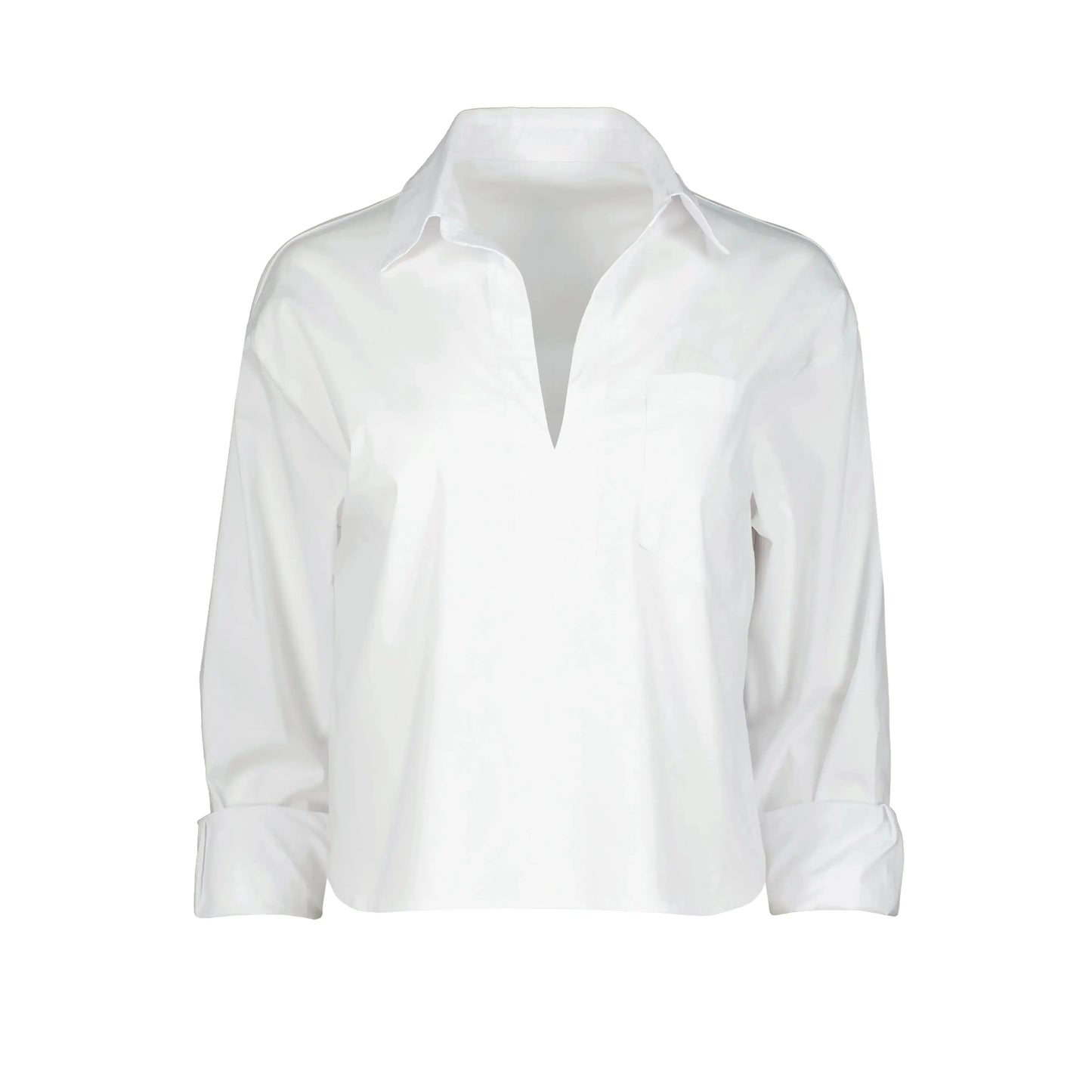 CASEY POPLIN PULLOVER-LADIES TOPS-BISHOP & YOUNG-JB Evans Fashions & Footwear