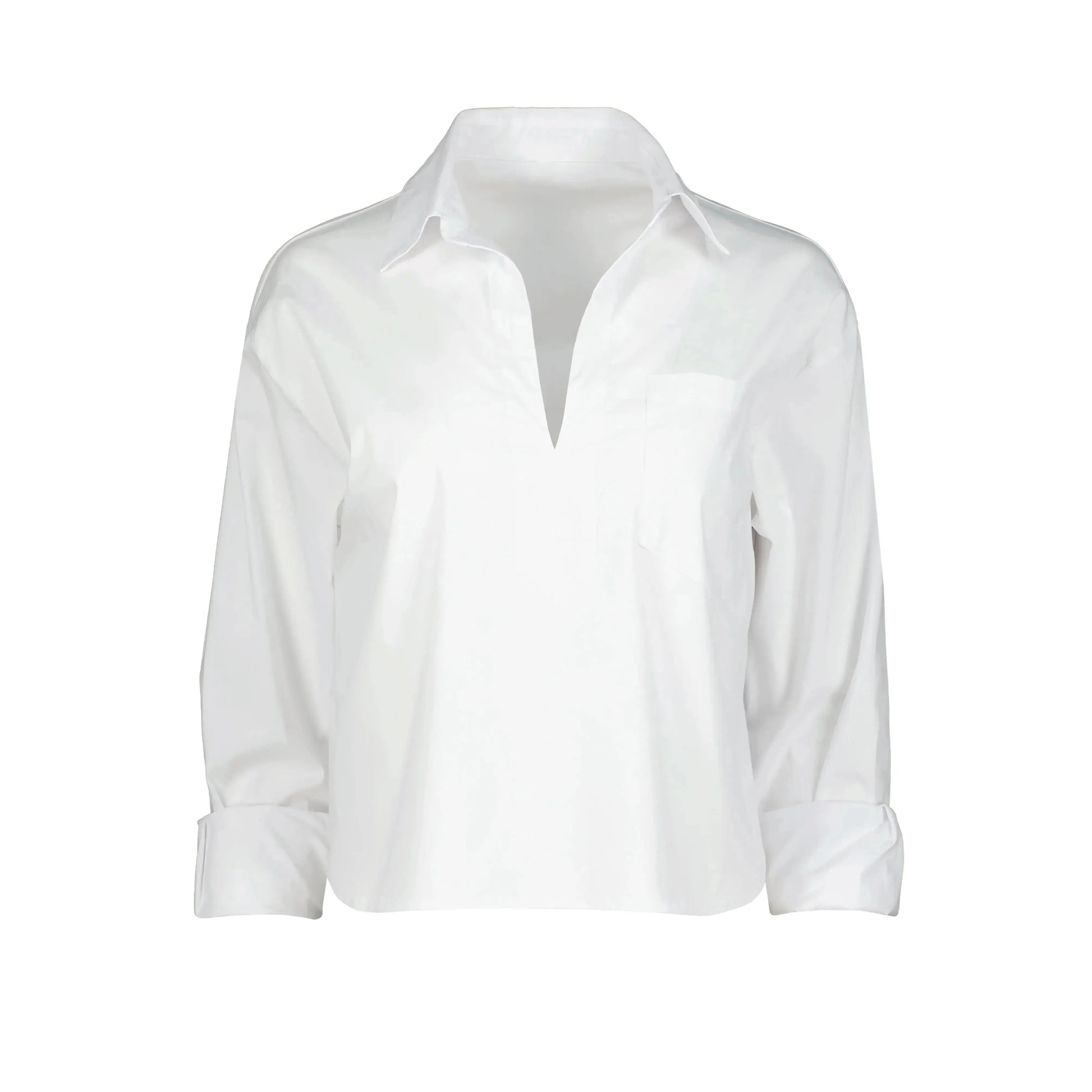 CASEY POPLIN PULLOVER-LADIES TOPS-BISHOP & YOUNG-JB Evans Fashions & Footwear