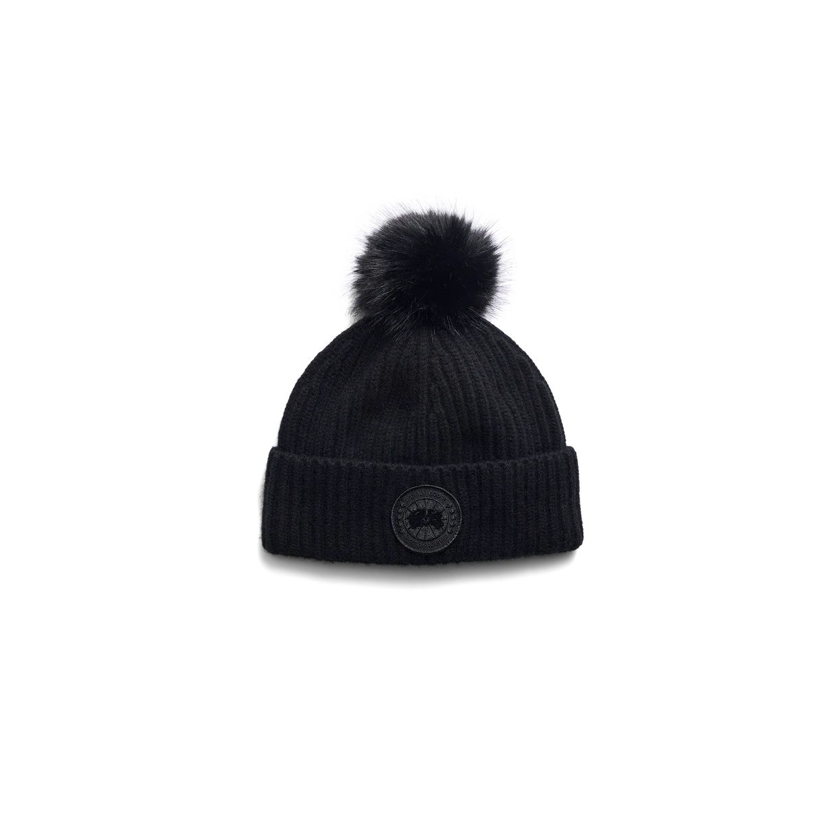 CASHMERE BLEND POM TOQUE-LADIES ACCESSORIES-CANADA GOOSE-JB Evans Fashions & Footwear