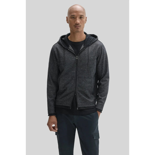 CASSIUS FULL ZIP HOODIE-MENS SWEATERS & KNITS-ROBERT BARAKETT-JB Evans Fashions & Footwear
