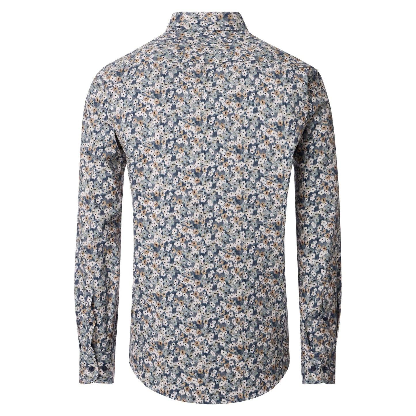 CASUAL FIT FLORAL PATTERN B.D-MENS SHIRTS-CASA C MODA-JB Evans Fashions & Footwear