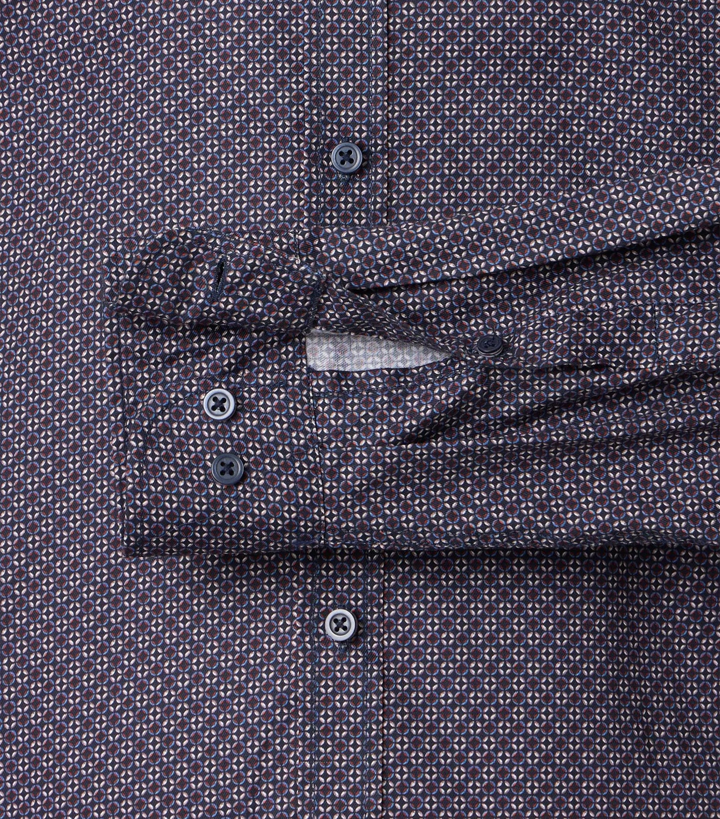 CASUAL FIT GEO PRINT SHIRT-MENS SHIRTS-CASA C MODA-JB Evans Fashions & Footwear