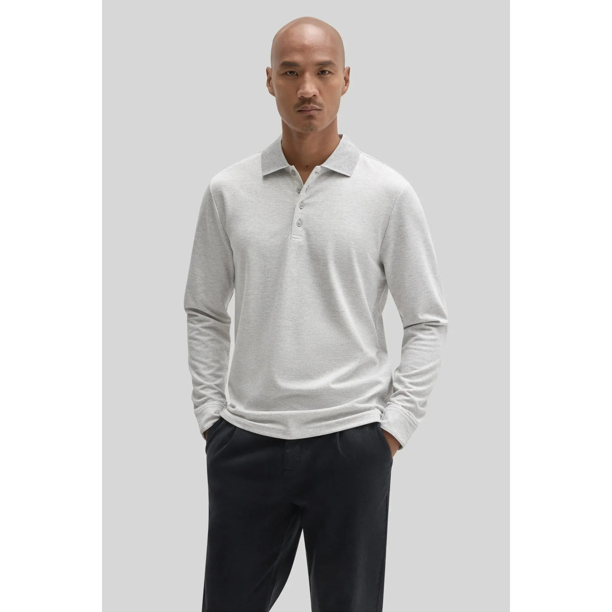 CAYMAN LS POLO-MENS T-SHIRTS & POLO'S-ROBERT BARAKETT-JB Evans Fashions & Footwear