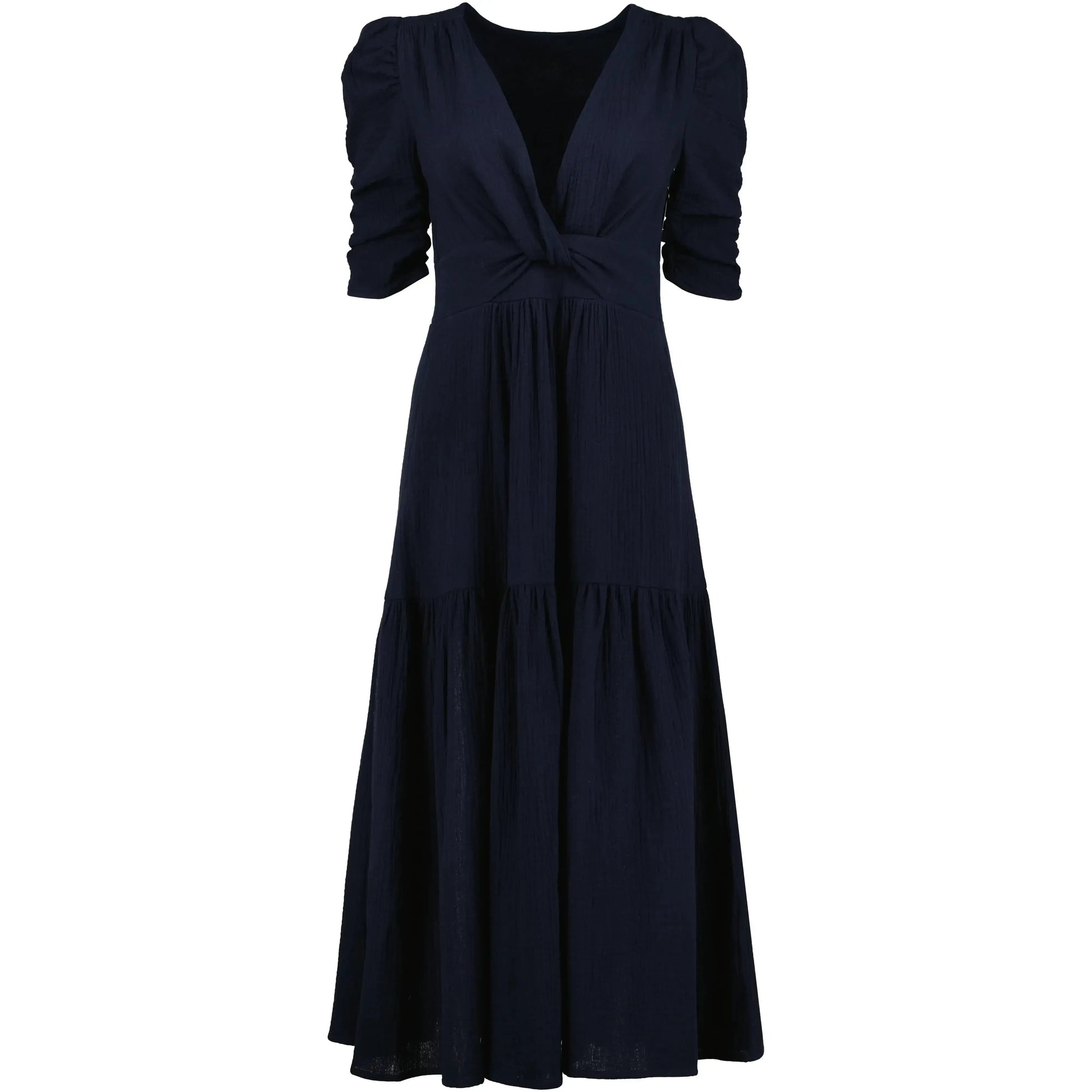 CELESTE GAUZE MAXI-LADIES DRESSES & JUMPERS-BISHOP & YOUNG-JB Evans Fashions & Footwear