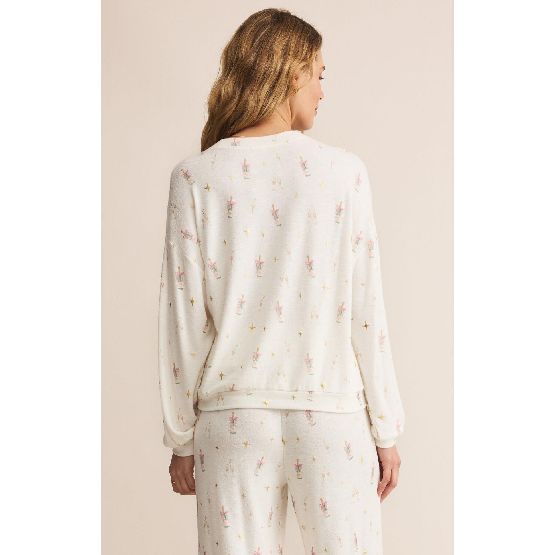 CHAMPS LS TOP-LADIES LOUNGE & SLEEPWEAR-Z SUPPLY LOUNGE-JB Evans Fashions & Footwear