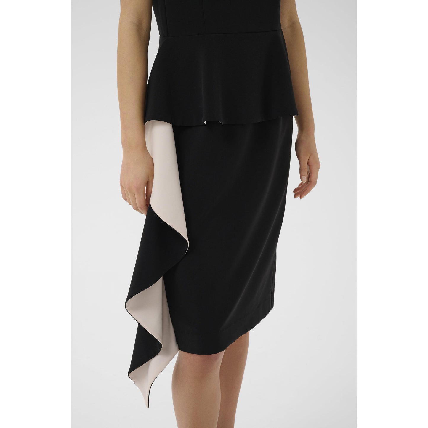 CHARLEENE FLOUNCE DRESS-LADIES DRESSES & JUMPERS-INWEAR-JB Evans Fashions & Footwear