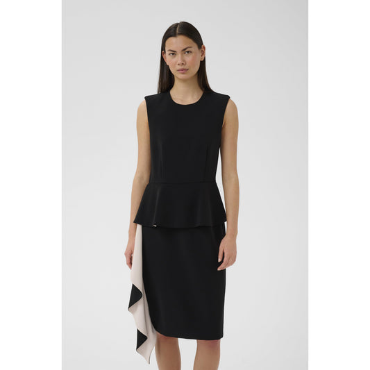 CHARLEENE FLOUNCE DRESS-LADIES DRESSES & JUMPERS-INWEAR-JB Evans Fashions & Footwear