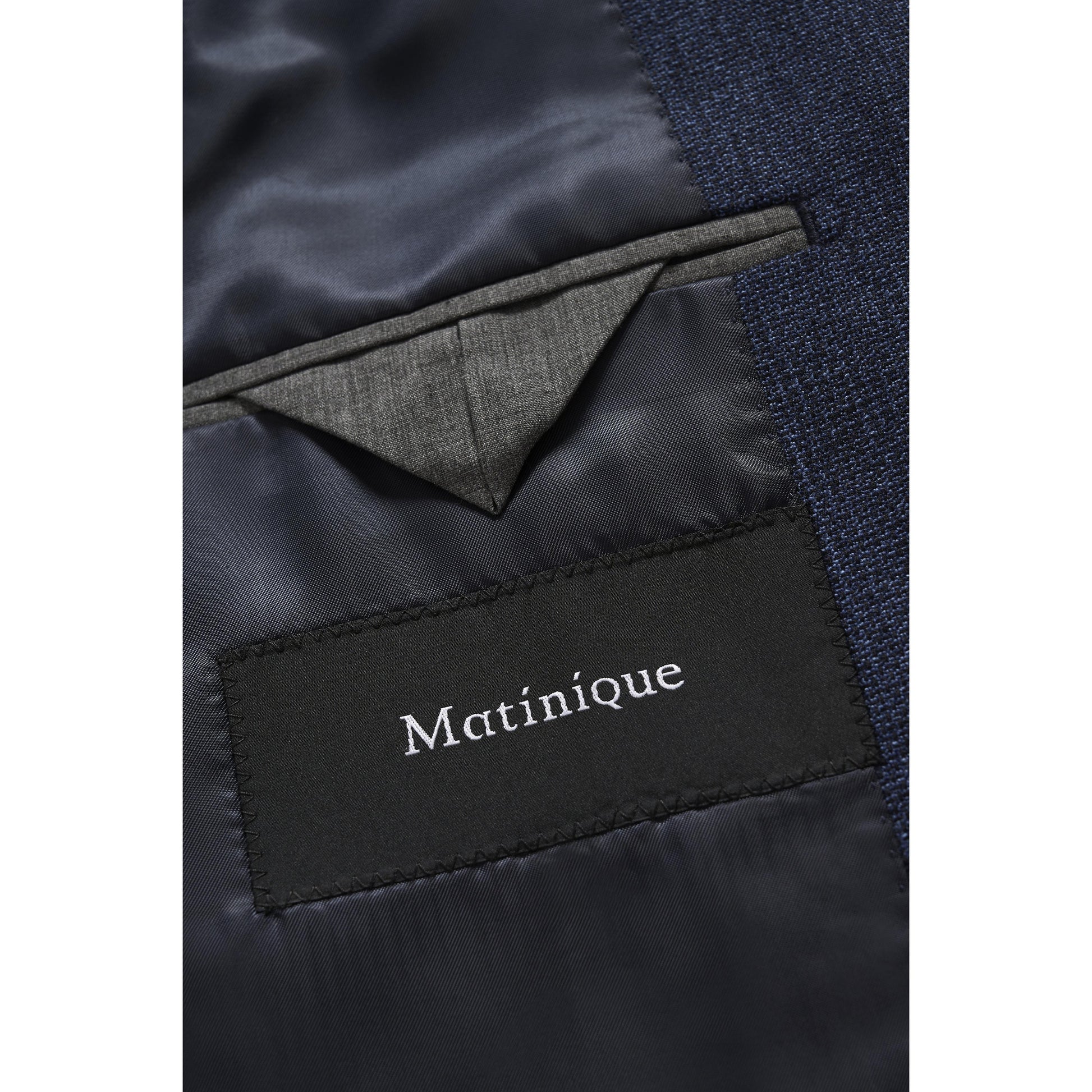 CHARLES TEXTURED KNIT BLAZER-MENS BLAZERS-MATINIQUE-JB Evans Fashions & Footwear