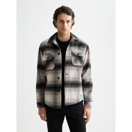 CHECK OVERSHIRT-MENS LIGHTWEIGHT COATS & JACKETS-SCOTCH & SODA-JB Evans Fashions & Footwear