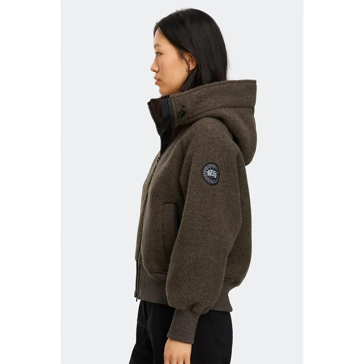 CHILLIWACK FLEECE BOMBER-LADIES LIGHTWEIGHT COATS & JACKETS-CANADA GOOSE-JB Evans Fashions & Footwear