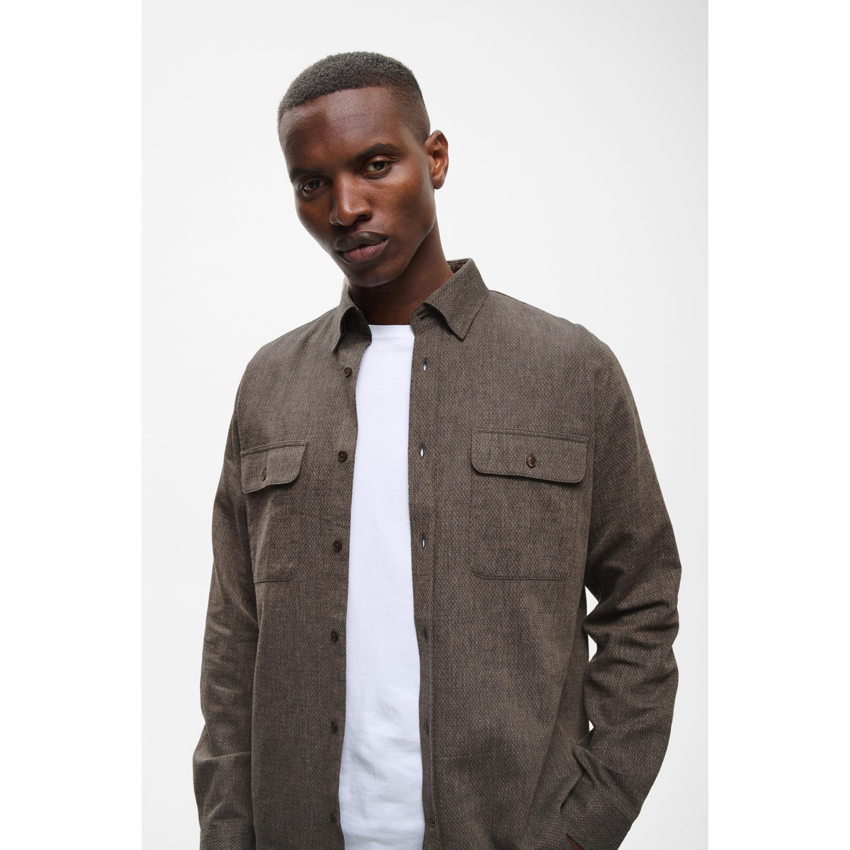 CHRISTALDO BUTTON UP-MENS SHIRTS-MATINIQUE-JB Evans Fashions & Footwear