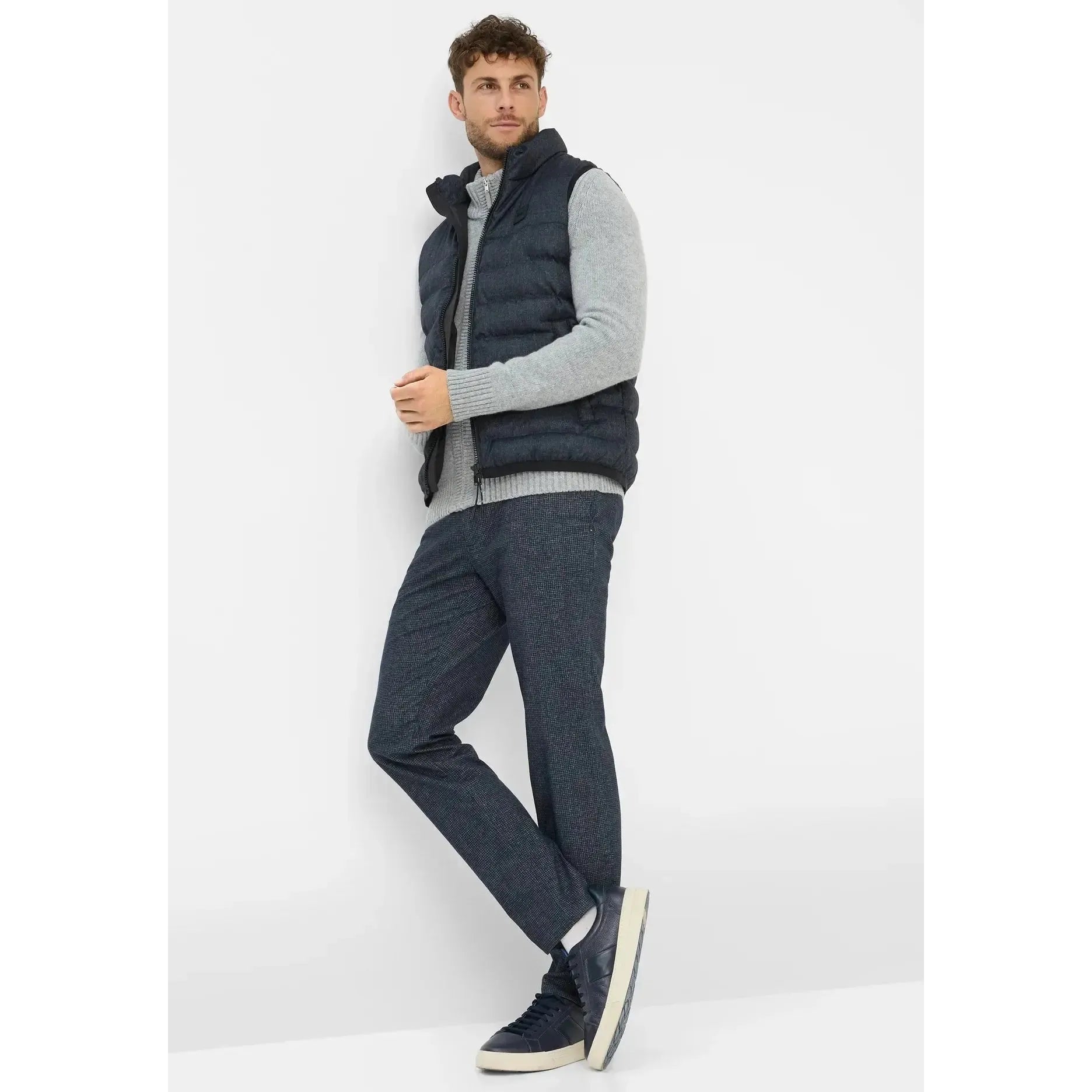 CHUCK WOO.LOOK-MENS PANTS-BRAX-JB Evans Fashions & Footwear