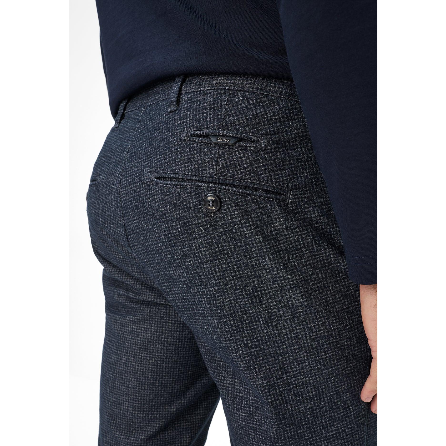 CHUCK WOO.LOOK-MENS PANTS-BRAX-JB Evans Fashions & Footwear