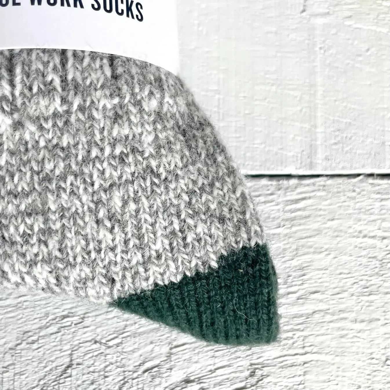 CHUNKY WOOL WORK SOCK-SOCKS-NORTH STANDARD TRADING POST-JB Evans Fashions & Footwear